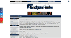 Desktop Screenshot of handgunfinder.com